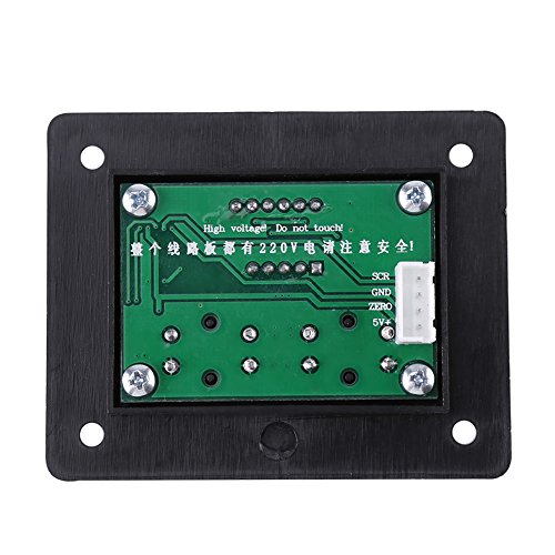 10000W SCR Regulador de Voltaje Digital Módulo de Controlador de SCR AC 220V 80A