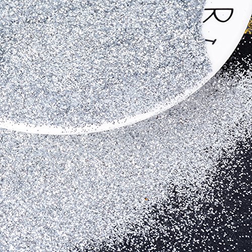 100g Purpurina Fina Glitter para DIY Manualidades Artes Slime Decoración Dorada y Plateada