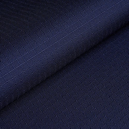 (11,99€/m) Cordura® Ripstop - Tela antidesgarros - Impermeable y a Prueba de Viento - Recubierta de teflón y Poliuretano (PU) - por Metro (Azul Marino)
