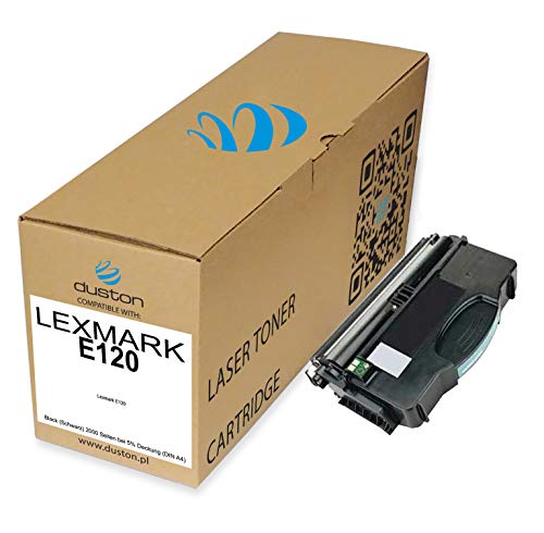 12036SE, 12016SE, 12040SE - Tóner compatible con Lexmark E120, color negro