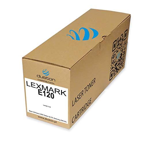 12036SE, 12016SE, 12040SE - Tóner compatible con Lexmark E120, color negro