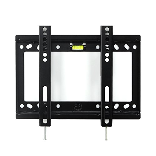 14"-32" Fijo Ultra Delgado, Leaptek Soporte TV Pared para televisores monitores de pantalla plana Plasma LED LCD de 14-32 pulgadas, Máx VESA 200x200mm, Capacidad 25kg