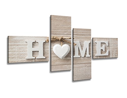 160 x 70 cm Cuadro en Lienzo Home 6502-SCT– Imagen/Impresion/Pintura Listo para Colgar