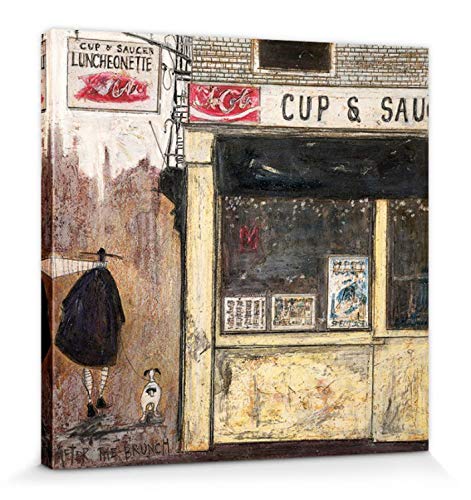 1art1 Sam Toft - After The Brunch Cuadro, Lienzo Montado sobre Bastidor (30 x 30cm)