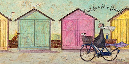 1art1 Sam Toft - out For A bit O' Brunch Cuadro, Lienzo Montado sobre Bastidor (60 x 30cm)