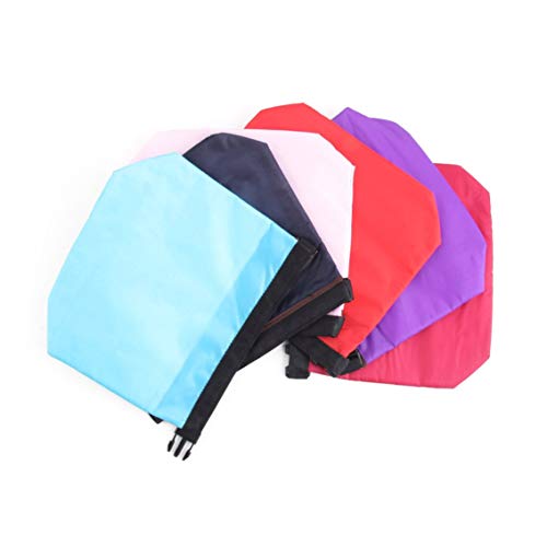 1Pc Cremallera Aislada Bolsa térmica Aislamiento Bento Picnic Lunch Pouch Caja de Comida rápida Handy Cooler Keep Warm Popular Venta Mundial - Rojo