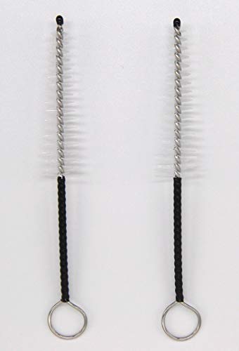 2 Cepillos de limpieza / mantenimiento Soundman® - 2 pzs. Cepillos de boquilla para instrumentos de viento (trompa, trompeta, bombardino, corneta, tuba, trombón,etc.) 2 piezas