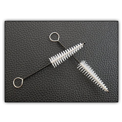 2 Cepillos de limpieza / mantenimiento Soundman® - 2 pzs. Cepillos de boquilla para instrumentos de viento (trompa, trompeta, bombardino, corneta, tuba, trombón,etc.) 2 piezas