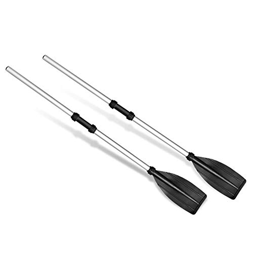 2 uds, Remos de barco, palas de kayak, botes inflables, remo desmontable, remos de aluminio para botes de remo, balsa, piragüismo
