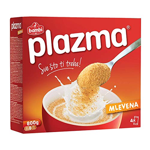 2 x Bambi Plazma (Molidas) Galletas de sabor único y distintivo, Nutritivas, Ricas en Vitaminas y Minerales, Galletas para Toda la Familia (2 x 800g)