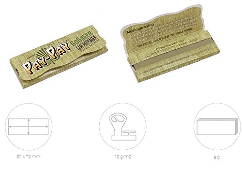 2000 filtros slim ecologicos y 10 librillos de papel de liar biodegradable