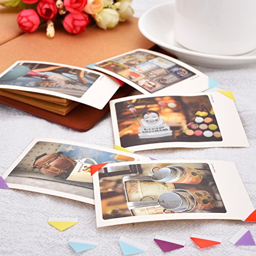 2040 Hojas de Esquinas para Fotografías Esquinas Autoadhesivas de Foto para Álbum de Recortes Álbum de Fotos (Multicolor)