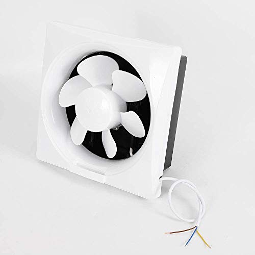 220 V, 8 pulgadas, 200 mm, silencioso, 47 dB, ventilador de ventilación, ventilador IPX2, para baño, cocina, almacén, restaurante, garaje (8 pulgadas, 200 mm, 30 W, 450 m3/h)