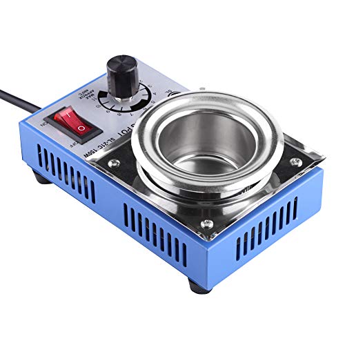 220V 150W Solder Pot Soldador Desoldador 50mm ST-21C 450 Grados Máximo de Estaño Horno de Fusión Termorregulación Soldador Desoldador