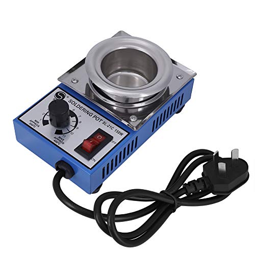 220V 150W Solder Pot Soldador Desoldador 50mm ST-21C 450 Grados Máximo de Estaño Horno de Fusión Termorregulación Soldador Desoldador