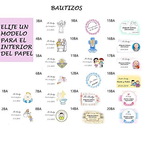 24 x Mermelada Tradicional 120 g Fresa Papel personalizado, Para Regalos de Bautizos, Comuniones, Bodas de Plata, Bodas de Oro