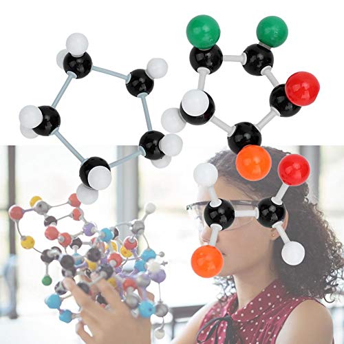 240 Unids Modelo Molecular Kit de Estructura Orgánica Inorgánica Química Conjunto de Estructura Órbita de Electrones Kit Modelo para Educación Enseñanza para Niños