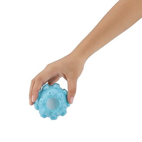 2Pcs Bolas Secadoras Secadora de Lavandería Bolas Lavandería Kit de Lavado Ropa de PVC Azul Productos de Limpieza Suavizante de Telas Accesorios Reduce la Ropa Arrugas Herramienta para el Hogar