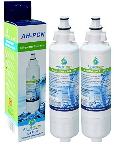 2x AquaHouse AH-PCN filtro de agua compatibles para Panasonic nevera CNRAH-257760, CNRBH-125950