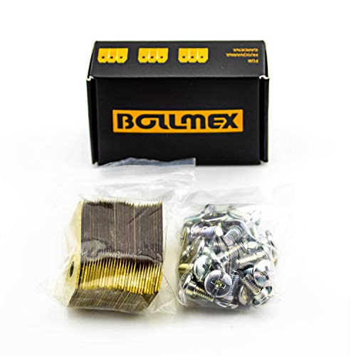 30 cuchillas de titanio Bollmex de 0,75 mm con 30 tornillos, cuchillas de repuesto compatibles con cortacésped Husqvarna Automower Gardena cortacésped 105 310 315 320 420 430x r40i (duraderas)