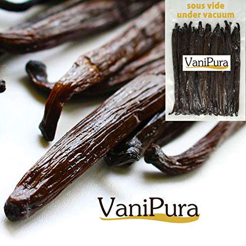 30gr Vainilla Tahitensis en Vainas "10 vainas 14/15 cm."