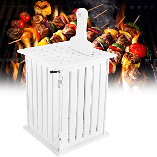 36 Hoyos Vegetales Brochetas Comida Barbacoa Barbacoa Kebab Fabricante de Carne Ayudante Kit Pincho Máquina Carne Barbacoa Herramienta seveni