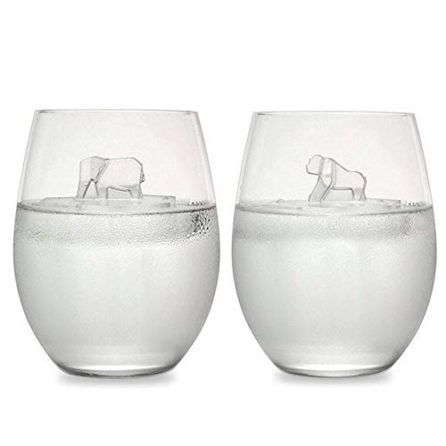 3D Orangután Elefante Bandejas de Cubitos de Hielo Moldes de Silicona Suave de Calidad Alimentaria Fabricante de Baúl de Hielo Whiskey Grande para Mantener la Bebida Fría sin BPA