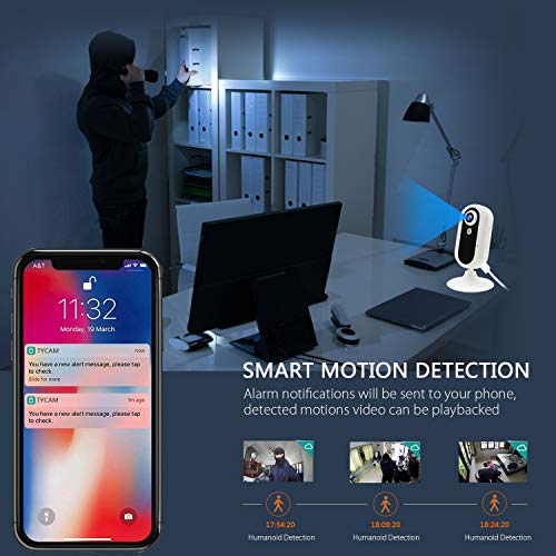 3G Cámara de Vigilancia, Jimi Cámara de Interior Seguridad Móvil con Video en Vivo/Visión Nocturna/De Dos Vías Audio/Movimiento/Detección de Sonido/Monitoreo de Mascotas GM01N