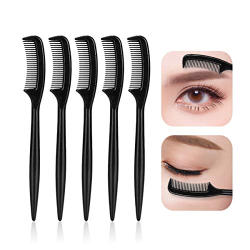 40 piezas mini cepillos de cejas desechables peine portátil cepillo de cejas para definir pestañas y cejas