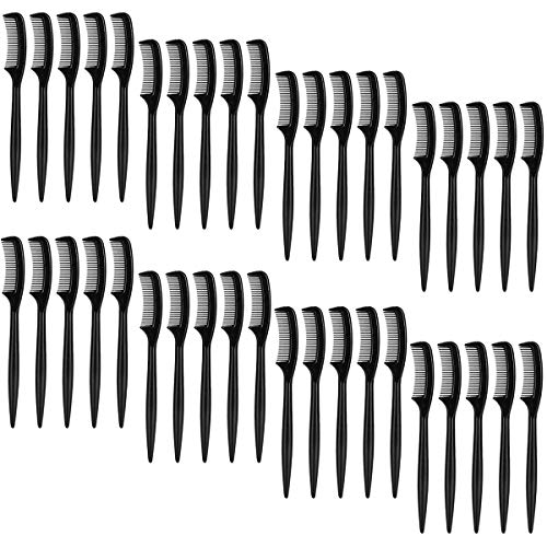 40 piezas mini cepillos de cejas desechables peine portátil cepillo de cejas para definir pestañas y cejas