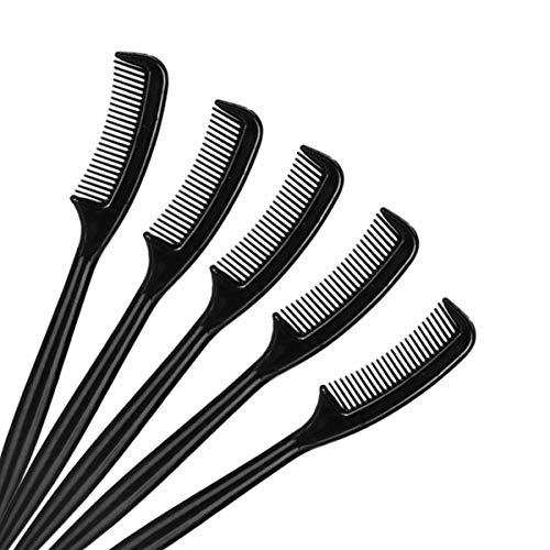 40 piezas mini cepillos de cejas desechables peine portátil cepillo de cejas para definir pestañas y cejas