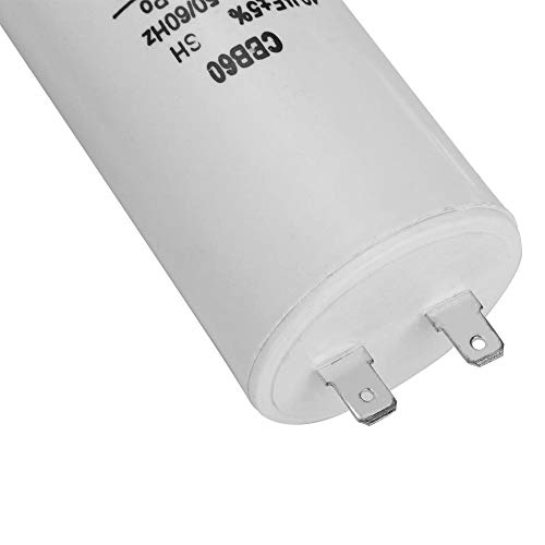 450V 40uf Condensador de bomba de agua, Condensador de arranque del motor, para motor monofásico de AC con una frecuencia de 50Hz / 60Hz en lavadoras, refrigeradores