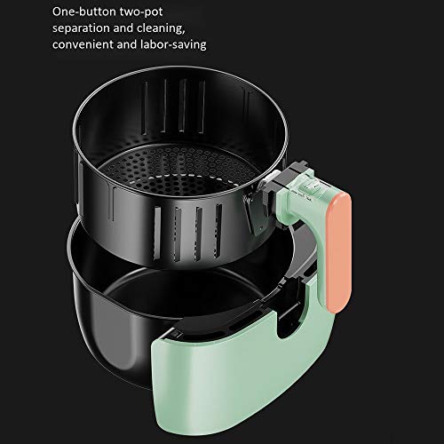 4.5L / Air Fryer Con , 1400W / Aceite De La Freidora Menos, 60 Minutos Temporizador, La Temperatura Ajustable, Libre De Aceite O Bajos En Grasa Air Power Freidora De Regalo Libre La Hoja De Lata