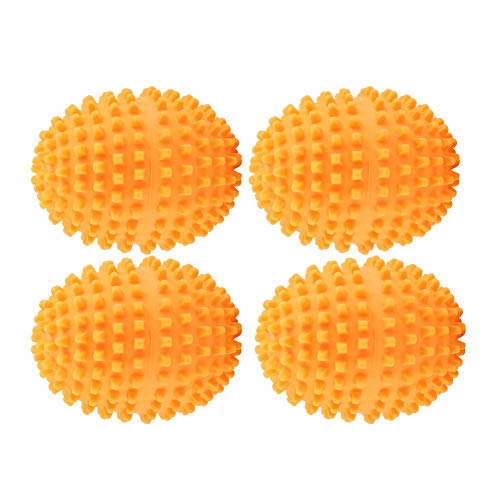 4pcs Bolas de Secado Bolas De Secado De Ropa Reduce La Ropa Arrugas y Ahorra Tiempo De Secado Ropa Menos Estática Cling Cleaning Supplies para El Hogar