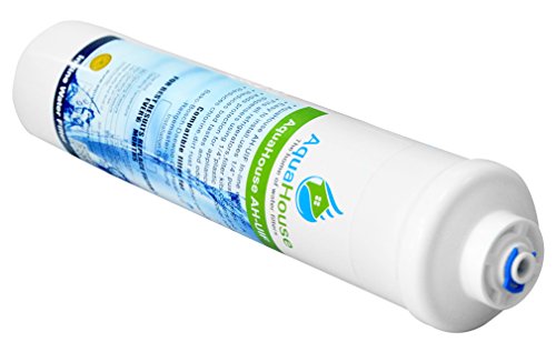 4x AquaHouse UIFWC Filtro de agua para enfriadores de agua alimentados por red, conectados en dispensadores de agua y fuentes de agua potable - 1/4"