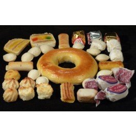 5 Kg de Surtido mazapán, polvorones y turrón artesano hecho en Jijona. Envasados individualmente en envase preparado envíos a toda España desde la fábrica artsana de Xixona.
