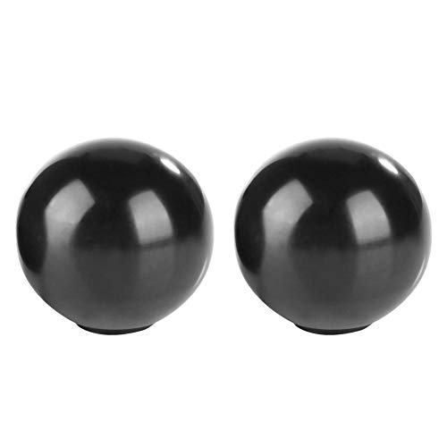 5 Piezas BM12*40 Pomo Perilla de Bola，Manija de Bola de Baquelita de Bola Redondo Reemplazo de Cobre Insertar de Material de Baquelita Accesorios Universales para Máquinas-Herramienta