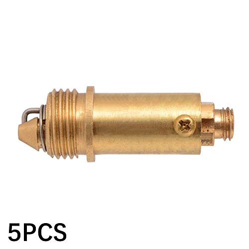 5 piezas Cuenca Pop Up Latón Enchufe Tornillo, Repuesto para la mayoría de los lavamanos/bañeras / lavamanos/tapones de drenaje