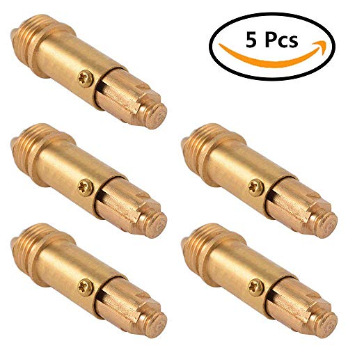 5 piezas Cuenca Pop Up Latón Enchufe Tornillo, Repuesto para la mayoría de los lavamanos/bañeras / lavamanos/tapones de drenaje