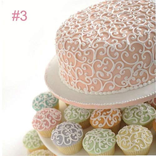 5 Piezas extremidades de Herramienta de Acero Inoxidable formación de Hielo Tubería Boquillas Set Crema Escritura Decoración Decoración de Pasteles de pastelería para Hornear Sugerencia