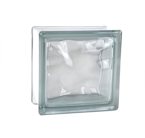 5 piezas FUCHS bloques de vidrio nube neutro 14,5x14,5x8 cm