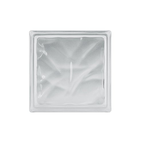 5 piezas FUCHS bloques de vidrio nube neutro 19x19x8 cm