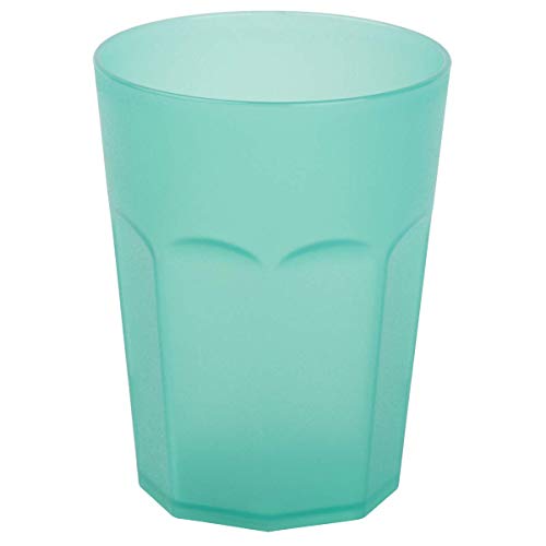 5 vasos de plástico para fiestas, vasos de plástico, 0,4 l, sin BPA