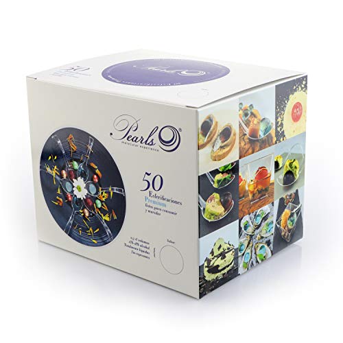 50 Pearls Gin & Tonic - Esferificaciones Premium listas para consumir (50 unidades). La vanguardia de la Gastronomía Gourmet en su mesa, la Coctelería Molecular. Productos Gourmet 2.0.