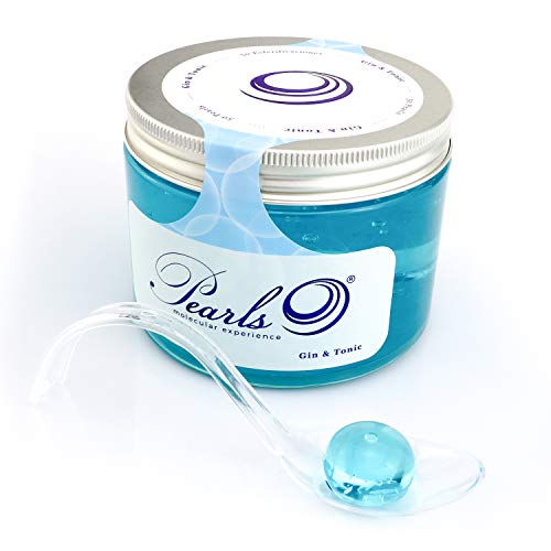 50 Pearls Gin & Tonic - Esferificaciones Premium listas para consumir (50 unidades). La vanguardia de la Gastronomía Gourmet en su mesa, la Coctelería Molecular. Productos Gourmet 2.0.