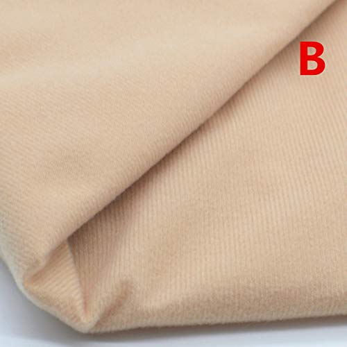 50 x 145 cm color carne, tela textil de fibra de alta densidad para coser patchwork, hecho a mano, B