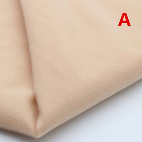 50 x 145 cm color carne, tela textil de fibra de alta densidad para coser patchwork, hecho a mano, B