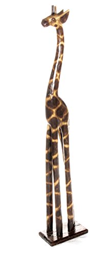50cm Jirafa Giraffe Girafe Africa madera decoración