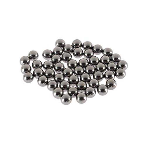 50pcs piezas de repuesto de bola de acero inoxidable de la bicicleta duradera 4 mm 5 mm 6 mm 8 mm 9 mm 10 mm de bicicleta de bicicleta de acero rodamiento de bolitas