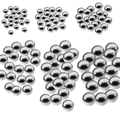 50pcs piezas de repuesto de bola de acero inoxidable de la bicicleta duradera 4 mm 5 mm 6 mm 8 mm 9 mm 10 mm de bicicleta de bicicleta de acero rodamiento de bolitas